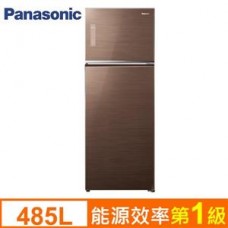 Panasonic國際牌485L變頻節能二門冰箱 NR-B487TG-T(翡翠棕)